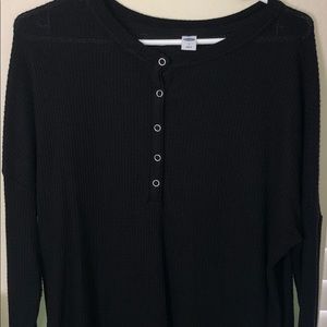Long Sleeve Black Shirt